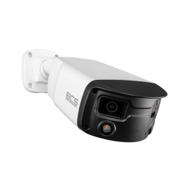 BCS-P-PIP2X4FCL3-AI1 - Panoramiczna kamera IP 4 Mpx, NightColor, WDR, mikro SD, mikrofon, IK10